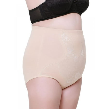 Women s Tummy Control Panty Floral Lace Body Shaper High Waist Seamless Briefs Butt Lifter Shapewear Slimming Panties Waist Trainer Plus Size