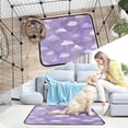 thumbnail image 7 of RMDQTR 2Pack Set of Medium and Large Pet Potty Pads Reusable Ultra-Absorbent Pet Training Pads Leak-Proof Pet Pads Rain Clouds and Golden Droplets, 7 of 7