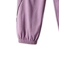 thumbnail image 6 of Xdegoge Tween Girls Jogger Pants Elastic Waist Athletic Loose Casual Wide Leg Sports Sweatpants with Pockets Running Sports Activewear Trousers, 6 of 9