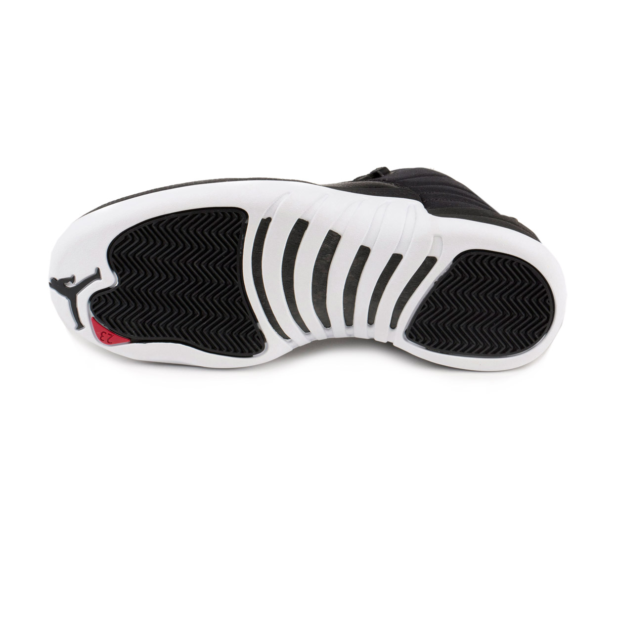 Nike Mens Air Jordan 12 Retro "NEOPRENE" Black/Gym Red-White 130690-004 - image 5 of 5