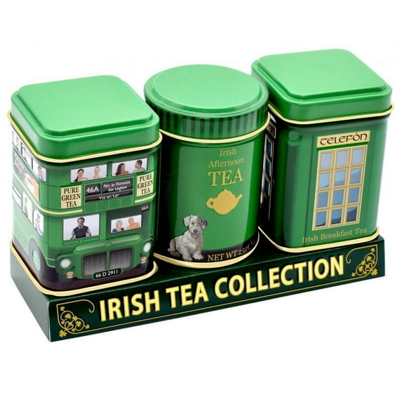 Connemara Kitchen Model Design Set of 3 Tea Tins