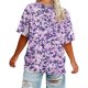 thumbnail image 4 of Haivin Womens T Shirt Summer Tops Short Sleeve Fashion 2056 Spring Beach Vacation Trendy, 4 of 6