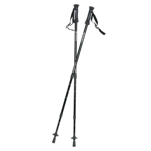 Outdoor Products Apex Trekking/Walking/Hiking Pole Set, Aluminum
