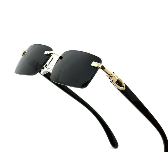 Men Sunglasses Black Lens Hip Hop