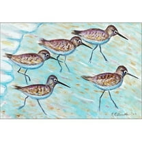 Betsy Drake DM269 Sandpipers 18''x26'' Door Mat