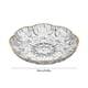 thumbnail image 3 of Plato de Servicio Redondo, Bandeja de Alimentos de Plástico con Superficie Brillante, Centro de Mesa Decorativo con Diámetro de 24 cm para Bocadillos, Dulces, Fruta, Negro, 3 of 6