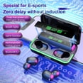 thumbnail image 4 of E10 Auricular Bluetooth Tws Inalámbrico Bluetooth 5.1 Pantalla Digital Auricular Móvil Deportes 9D Estéreo Auricular En La Oreja Eigraketly EL016100-00, 4 of 5