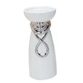 thumbnail image 4 of Portavelas de pilar, mesa de artesanía de cerámica, centro de mesa, accesorios para fotos, portavelas, candelabro, soporte para el hogar, Halloween, i plata 12cmx25.5cm, 4 of 8