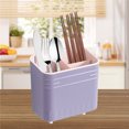 thumbnail image 4 of Aihimol Kitchen Tableware Holder 3 Compartments Chopstick Holder Cutlery Drying Rack Countertop Flatware Storage Organizer for Chopsticks, Spoons, Forks, Brushes, 4 of 6