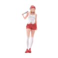 thumbnail image 4 of Figura en miniatura una chica escala 1/64, modelo pie, para dioramas con camiseta sin mangas, modelo personaje 3D para maquetas, 4 of 9