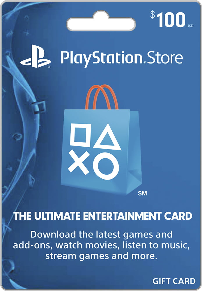 ps4 game gift card