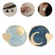 thumbnail image 2 of GOOHOCHY 1 par de tachuelas de la luna de la luna aretes de mujer personalizados joyas de orejas de moda, 2 of 8