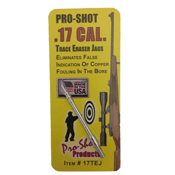 Pro-Shot Trace Eraser Spear Tip Rifle Cleaning Jag 177 Caliber 5-40 Thread Brass