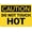 Warning Sign 6, variant on Caution Do Not Touch Hot Tin Sign 12 x 8 Inches - Great for Garden, Yard Wall Decor, Indoor Outdoor Kitchen, Grill, Workshop, Hot Surface Safety