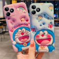thumbnail image 2 of Nuevo Estilo Carcasa Para Teléfono Realme C53 2023 Funda Blanda Moda 3D Bolsa De Aire Lindo Doraemon Amado Parejas Cubierta Trasera Caso REALMEC53, 2 of 4