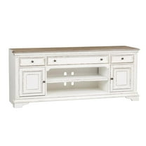 Magnolia Manor White Entertainment TV Stand