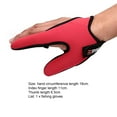 thumbnail image 6 of Fishing Gloves Non-slip Anti-puncture Unisex Two-finger Rod Casting Control Line Finger Protection Gloves Fishing Equipment-Blue,Left Hand, 6 of 6