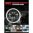thumbnail image 3 of For 2007-2018 Jeep Wrangler JK JKU 7" LED Headlights Halo Fog Lights Combo Kit, 3 of 15