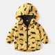 thumbnail image 4 of Ropa impermeable cálida de otoño para niños y niñas, chaqueta con capucha rígida de lana, chaquetas con cremallera estampadas, abrigos cálidos de invierno para niños, prendas de vestir, 4 of 5