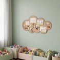 thumbnail image 5 of Cloud Shaped Bulletin Board Adhesive Pin Board Wall Mount Display Board, Cute Cloud-Shaped Thick Board for Photos Notes and Reminders, No-Drill Wall Decor for Kid Room Study and Office Display, 5 of 6