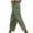 Army Green, variant on Karight Women Casual Lightweight Drawstring Elastic Waist Pants with Pockets