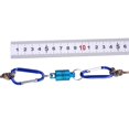 thumbnail image 5 of Yosoo Fishing Magnetic Net Release Holder, Fly Fishing Tackle Landing Net Spring Snap Clips Hook with Aluminium Alloy Carabiner Ring Buckle Keychain Keyring Magnet Bait/Lure, 5 of 7