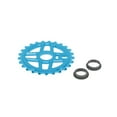 thumbnail image 2 of Salt Pro Chainring Teeth: 25, 6061-T6 Aluminum, Blue, 2 of 2