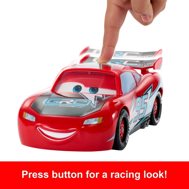 Disney Pixar Cars Global Racers Cup Lightning McQueen Toy