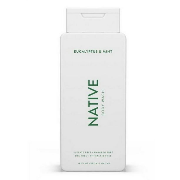 Native Body Wash, Eucalyptus & Mint, 18 fl oz