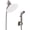 Brushed Nickel-100 Inch Hose, variant on Chrome 118 Inch Hose Pet Shower Sprayer Attachment