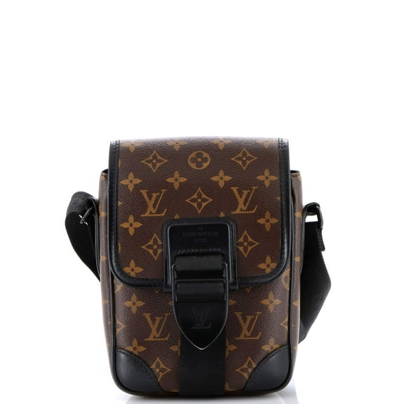 Pre-Owned Archy Messenger Bag Macassar Monogram Canvas PM By Rebag