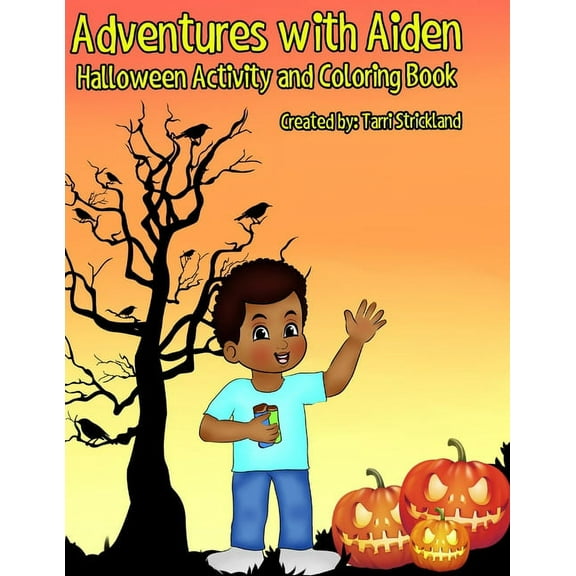 Adventures With Aiden: Halloween Activity and Coloring Book (Paperback)