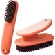 thumbnail image 1 of Cleaning Board Brush Easy Grip Shoe Brush Soft Bristle Brush Household Cleaning Clothes Shoes Scrubbing Cleaning Supplies for Stains 2 Pack (Orange), 1 of 3