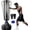 Black 70'' with Boxing Gloves and Wrist Guard, variant on 70'' Freestanding Punching Bag with Boxing Gloves Heavy Boxing Bag with Suction Cup Base for Adult Men Stand Kickboxing Bag