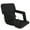 Black, variant on SONGMY Bleacher Seat Reclining Stadium Seat Chair, Red with Back Cushion 5 Reclining Position, Portable Stadium Chair