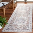 thumbnail image 2 of SAFAVIEH Arizona Robina Oriental Machine Washable Runner Rug, Taupe/Beige, 2'6" x 12', 2 of 8