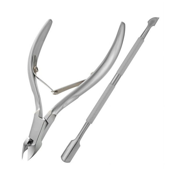 Cuticle Nippers and Cuticle Pusher, Manicure Tools