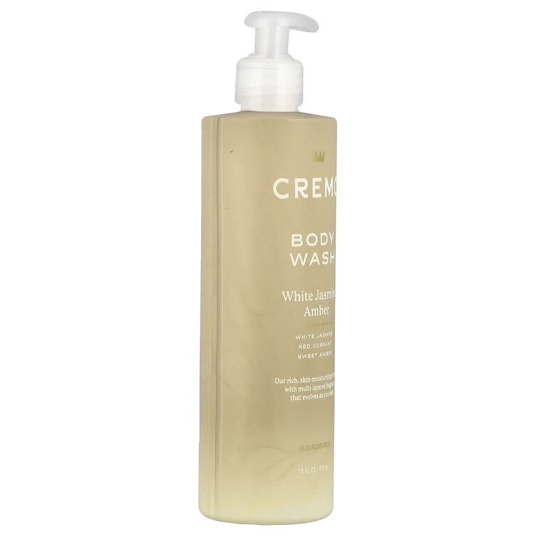 Cremo White Jasmine Amber Body Wash for Women, Notes of White