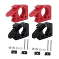 thumbnail image 4 of Abrazaderas de liberación rápida para montaje en portaequipajes de techo de 6,9 ​​x 6,1 cm. Se adapta a diámetros de 1,2 a 1,5 pulgadas. Herramienta para 4 piezas, 4 of 8