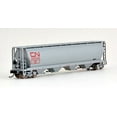 thumbnail image 2 of Bachmann-Canadian Cylindrical 4-Bay Grain Hopper - Ready to Run - Silver Series(, 2 of 2