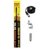 NEW FIRESTIK 2 FS2 BLACK, FS2 B 2FT CB ANTENNA, 9FT COAX, MOUNT AND SPRING