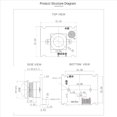thumbnail image 2 of 2X OV3660 Módulo de Cámara USB 3 Millones de Píxeles 1080P Vista de 110 Grados Visión MJPG/YUY2 Enfoque Manual para //Android, 2 of 5