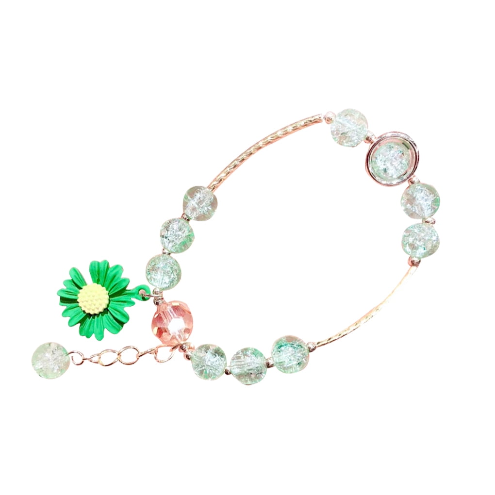 GiftJewelryShop Two Gold Christmas Balls Photo Emerald Green Crystal May Birthstone Flower Dangle Charm Bracelets GiftJewelryShop Two Gold Christmas Balls Photo Emerald Green Crystal May Birthstone Flower Dangle Charm Bracelets