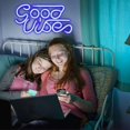 thumbnail image 3 of Blue Positive Waves Neon Sign Led Neon Signs Wall Usb Neon Sign Decor For Kids Room Bedroom Bar Shop, 3 of 4