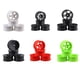 thumbnail image 2 of Ounissouiy 4 Piezas52mm Elástico * Neumáticos de coche RC Llantas antideslizantes Llantas Neumáticos de buje Alta tracción Buena fricción Kits de construcción modelo Cinco estrellas/negro, 2 of 6
