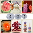thumbnail image 3 of tegongse 100Pieces Candle Making Tealight Wick Holders Base Self Centering Votive Metal Candle Wick Sustainers Tabs DIY Supplies, 3 of 19