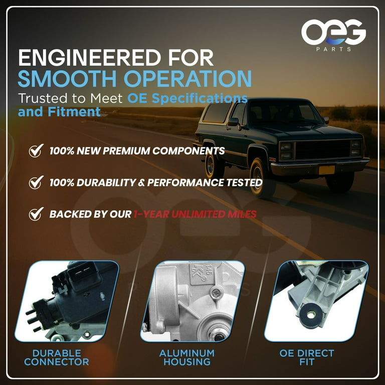 OEG Parts New Rear Windshield Wiper Motor Replacement For Toyota