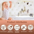 thumbnail image 6 of Jungle Animals Mobile for Crib Handmade Nursery Mobile Baby Bedroom Hanging Decoration Toy, 6 of 6