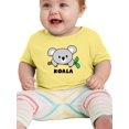 thumbnail image 1 of Cute Koala On Branch  T-Shirt Infant -Image by Shutterstock,  6 Months, 1 of 4