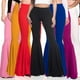 thumbnail image 2 of Pantalones acampanados Qarigey de Algodón Transpirables Rosa XL, 2 of 6